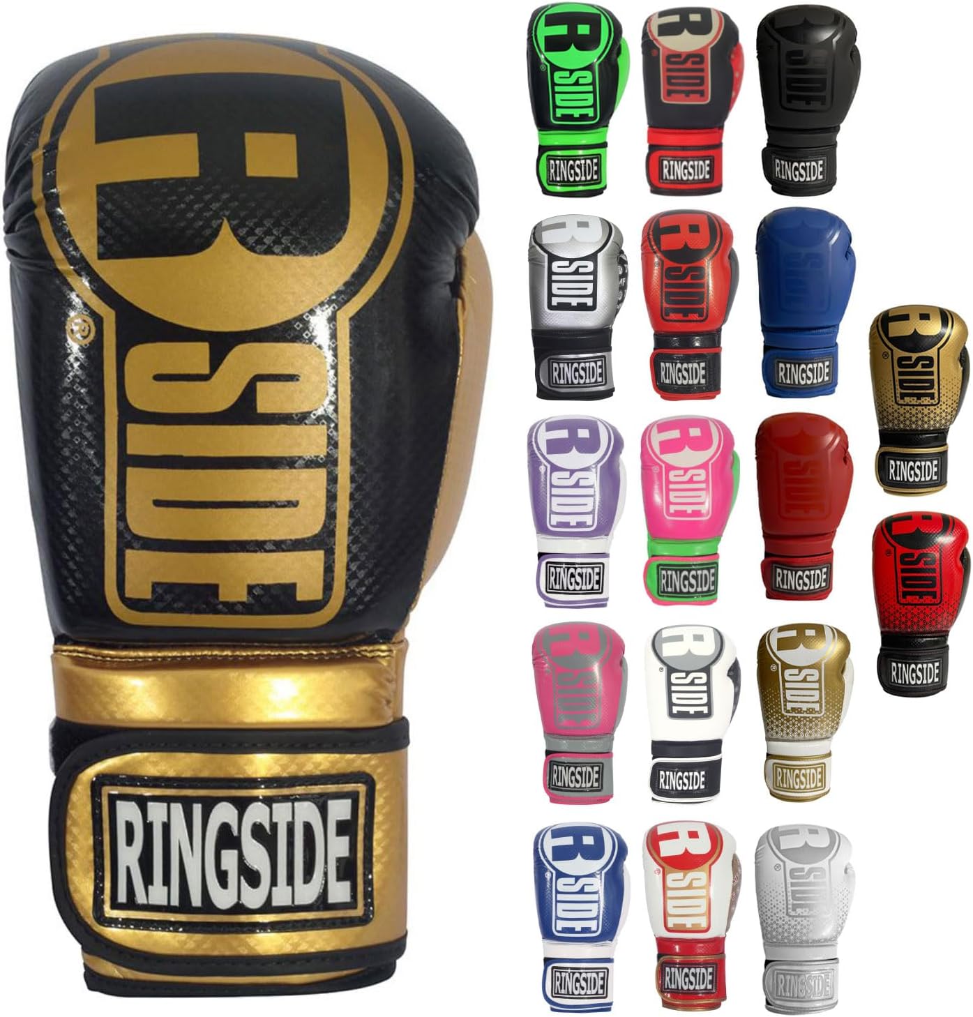 Ringside Apex Bag Gloves, IMF-Tech Boxing Gloves with Secure Wrist Support, Synthetic Boxing Gloves for Men and Women
