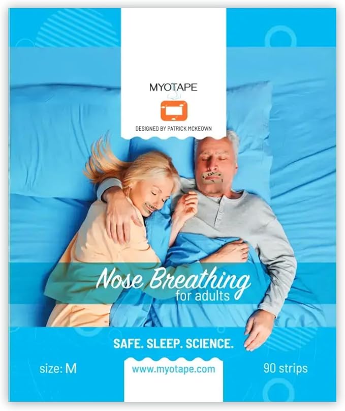 MyoTape - Sleep Tape for Teenagers & Petit Faces - 90 Nights - Reduces Snoring - Improves Sleep - Promote Nasal Breathing - Gentle On Skin