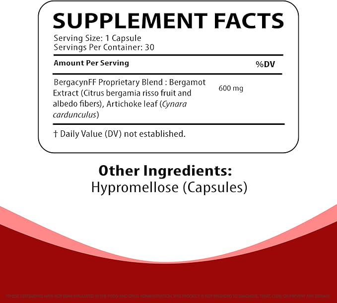 Liver Support Supplement–Supports Detox, Cleansing & Lipid Metabolism – with Bergacyn FF (Bergamot & Artichoke) – 30 LiverEzy Vegan Capsules