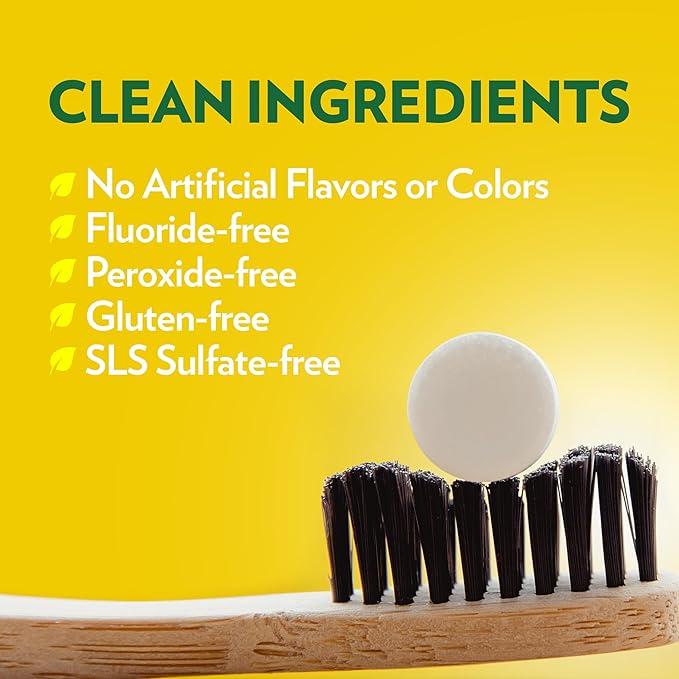 Toothpaste Tablets – Winter Cranberry | Nano Hydroxyapatite Toothpaste Tablets Chewable | Fluoride Free l 90 Tabs