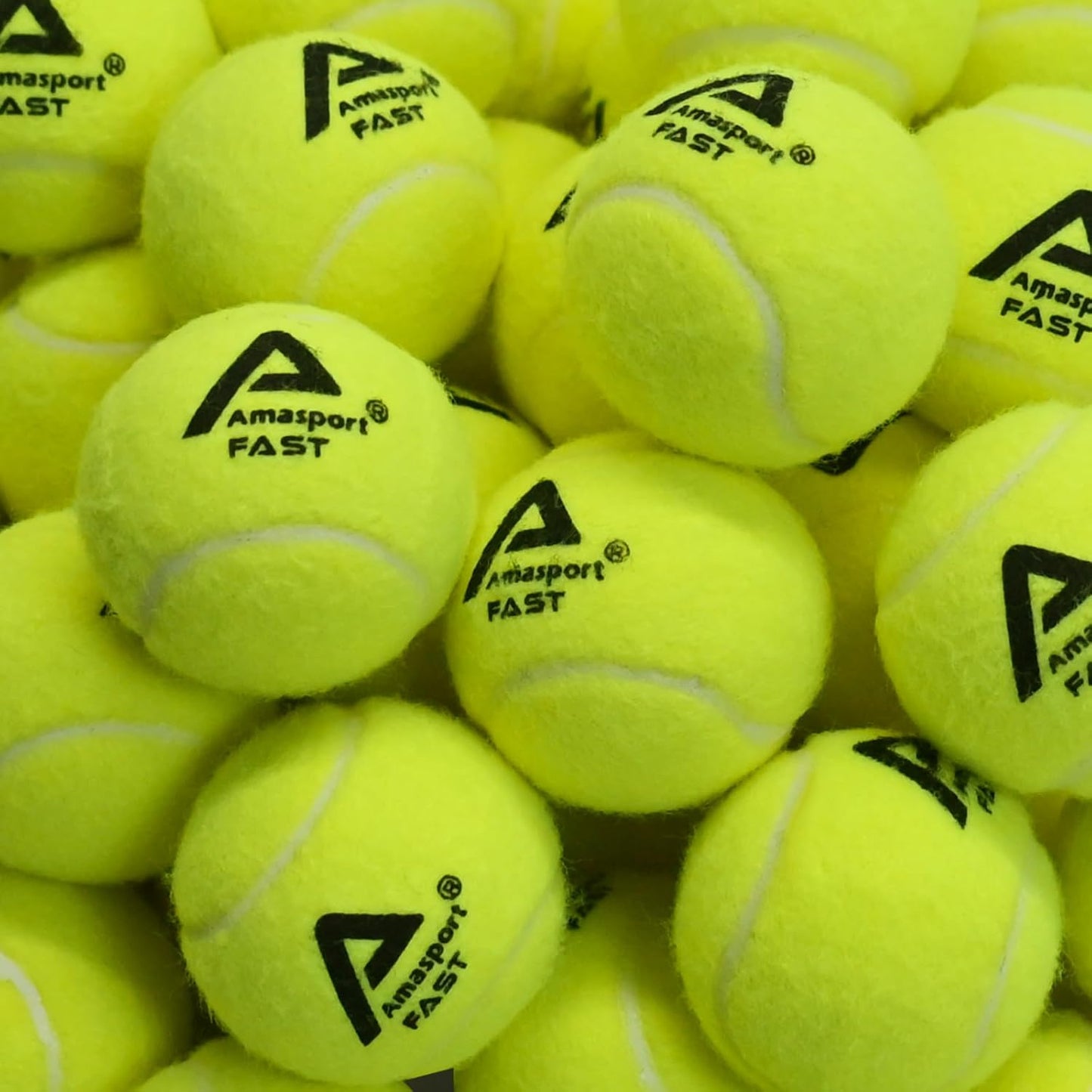 LITIAN Bulk Tennis Balls with Hopper Bag - 60 Pack Bucket High Elasticity Pressureless Practice Tennis Balls, Perfect for Training & Pet Dogs Play