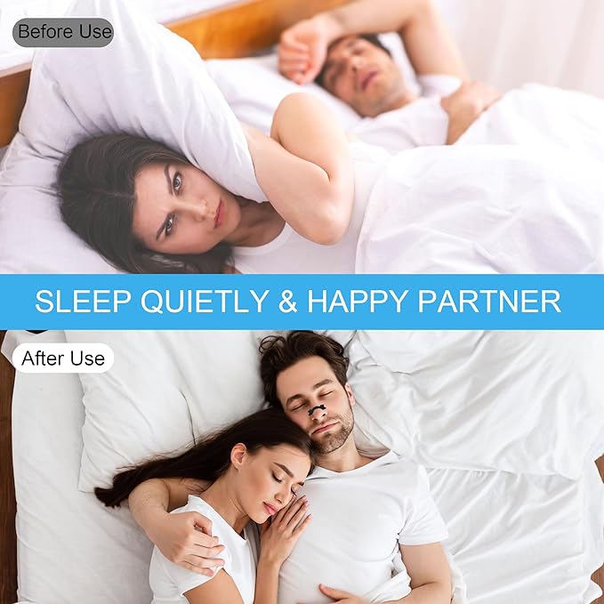 120Pcs Nasal Strips for Snoring, Nose Strips for Breathing, Snoring Aids for Men & Women, Helps Reduce Snoring & Improves Sleep (Black,120)