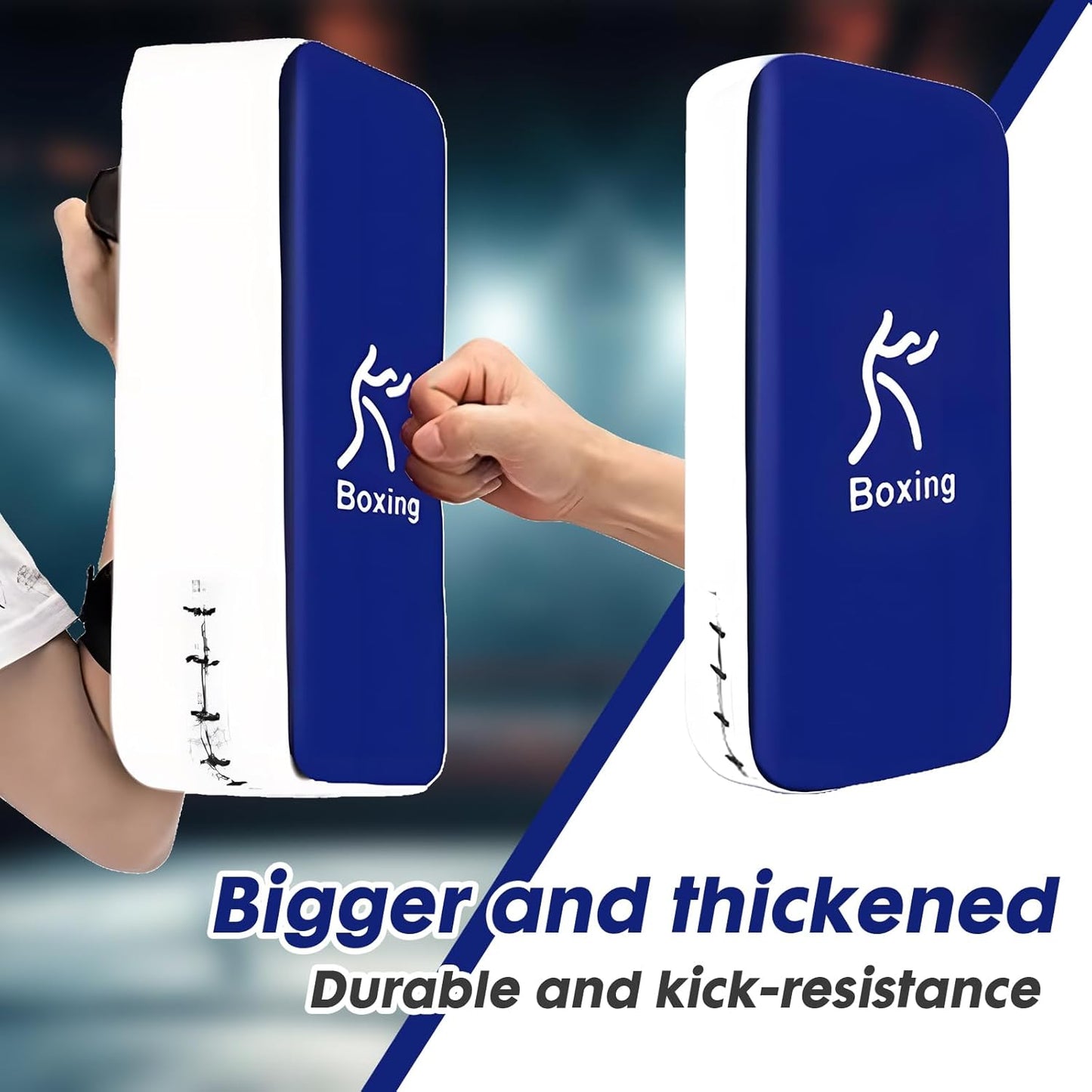 LuiceABC One Karate Taekwondo Boxing Kick Punch Adjustable Soft Shield Durable Training Pad for Boxing, Training and Protecting Your Palm, Wrist and Decreasing The Shock