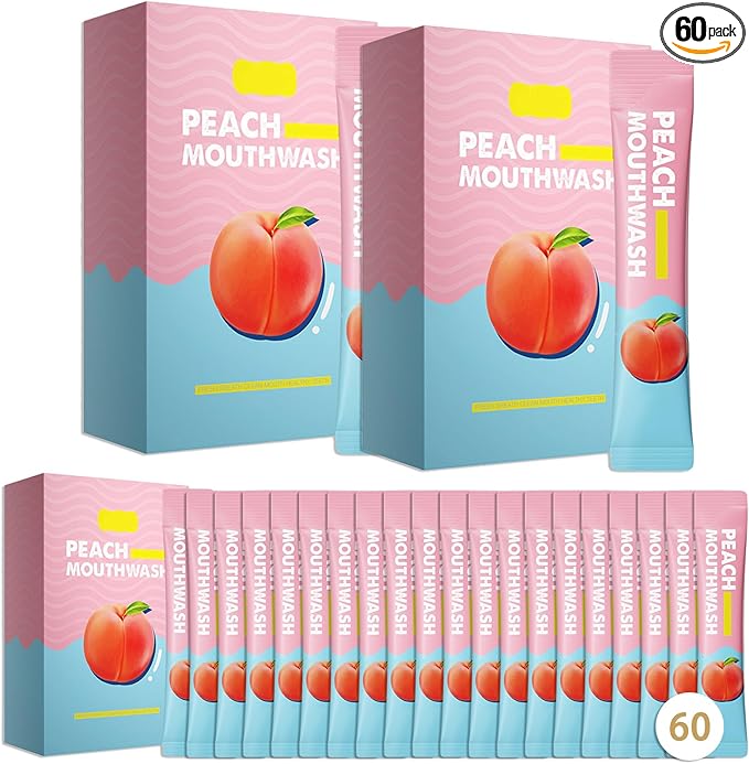 60PCS Travel Size Mouthwash,Portable Mini Mouthwash,Long-Lasting Freshness Travel Mouth Wash for Oral Care A29