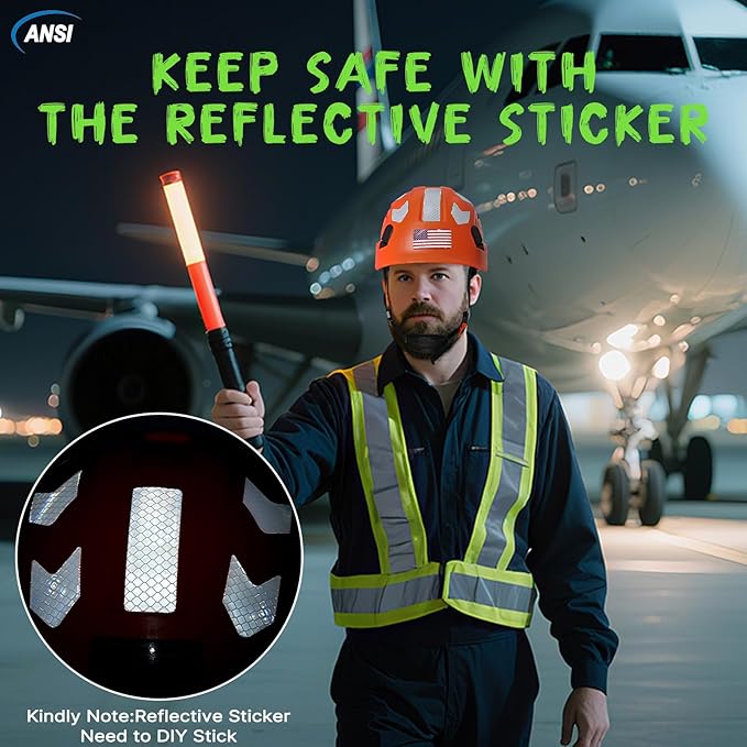 AOLAMEGS Construction Safety Hard Hat - ANSI Z89.1 Type Ι OSHA Approved Safety Helmets with Chin Straps Lightweight Reflective Vented ABS Hard Hats For Men Women Industrial Workwear 6-point Suspension