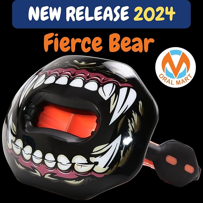 Oral Mart Flag Football Mouth Guard with 3D LipFit Design for Kids - Youth Tackle Football Mouthguard (No Boil) Cool Instant Fit Lip Guard Mouthpiece for Braces (Detachable Helmet Strap Included)