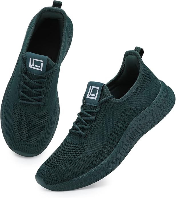 LCGJR Men's Running Shoes Ultra Lightweight Breathable Comfortable Walking Shoes Casual Fashion Sneakers Mesh Workout Shoes