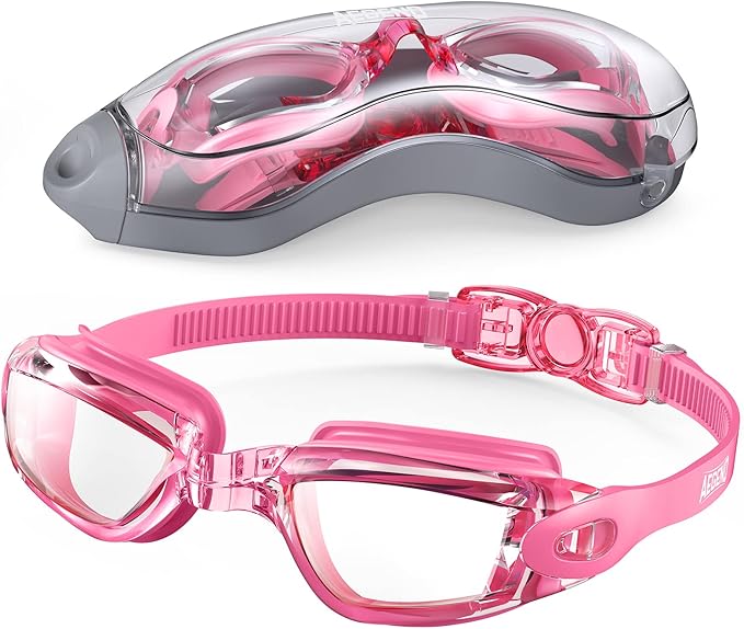 Aegend Swim Goggles, Swimming Goggles No Leaking Full Protection Adult Men Women Youth