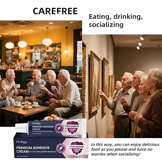 Thermoplastic Denture Adhesive,Lasts for 4 Days Give a Brush (1)