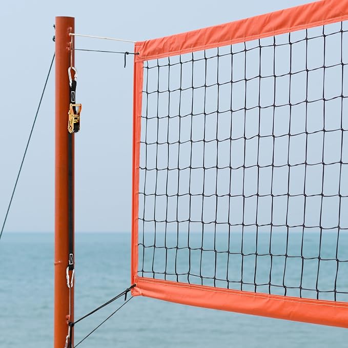 2 Pcs Volleyball Net Ratchet Strap Heavy Duty Net Tensioning Lever Ratchet Volleyball Poles Rope Tightener