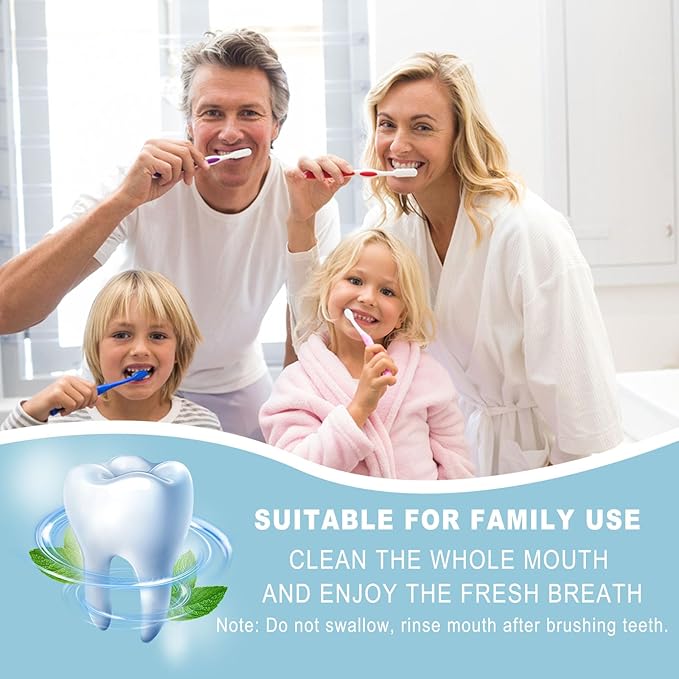 100 Tubes Bulk Travel Size Toothpaste,Extra Small 0.35oz Small Toothpaste Travel Size Bulk 0.8x3.5 inches Peppermint Mini Disposable Toothpaste for Hotel,Guests,Homeless,Charity