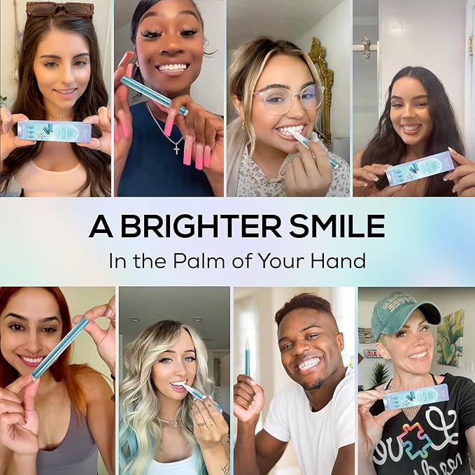 Venus Visage Teeth Whitening Pen (1 Pack) - Effective Teeth Whitening Gel - 10+ Uses - Professional Formula - Mint Flavor - No Sensitivity