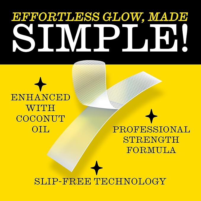 Twice Twice Teeth Whitening Strips – 20-Day Treatment, Coconut Oil Enhanced, No-Slip, Vegan, Easy to Use, Sweet Mint Flavor, Gentle Whitening Designed with Care for a Brighter Smile