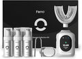 Feno Smartbrush Elite Oral Health – AI-Powered Electric Toothbrush with Personalized Mouthpiece, Foam Toothpaste (3 Tubes), Tongue Scraper, Salivary Microbiome Test & 12-Month Plus Membership