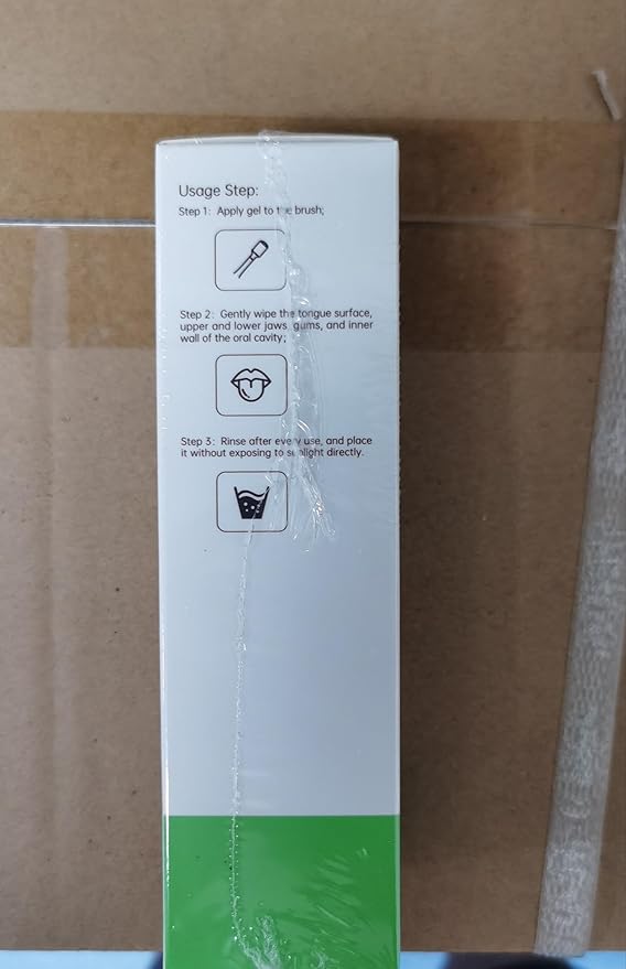 Tongue Cleaner Gel | Fresh Mint Tongue Cleaning Paste | Bad Breath and Halitosis | Mouth Odor Eliminator | Use with Tongue Brushes & Scrapers (2 Pack)…