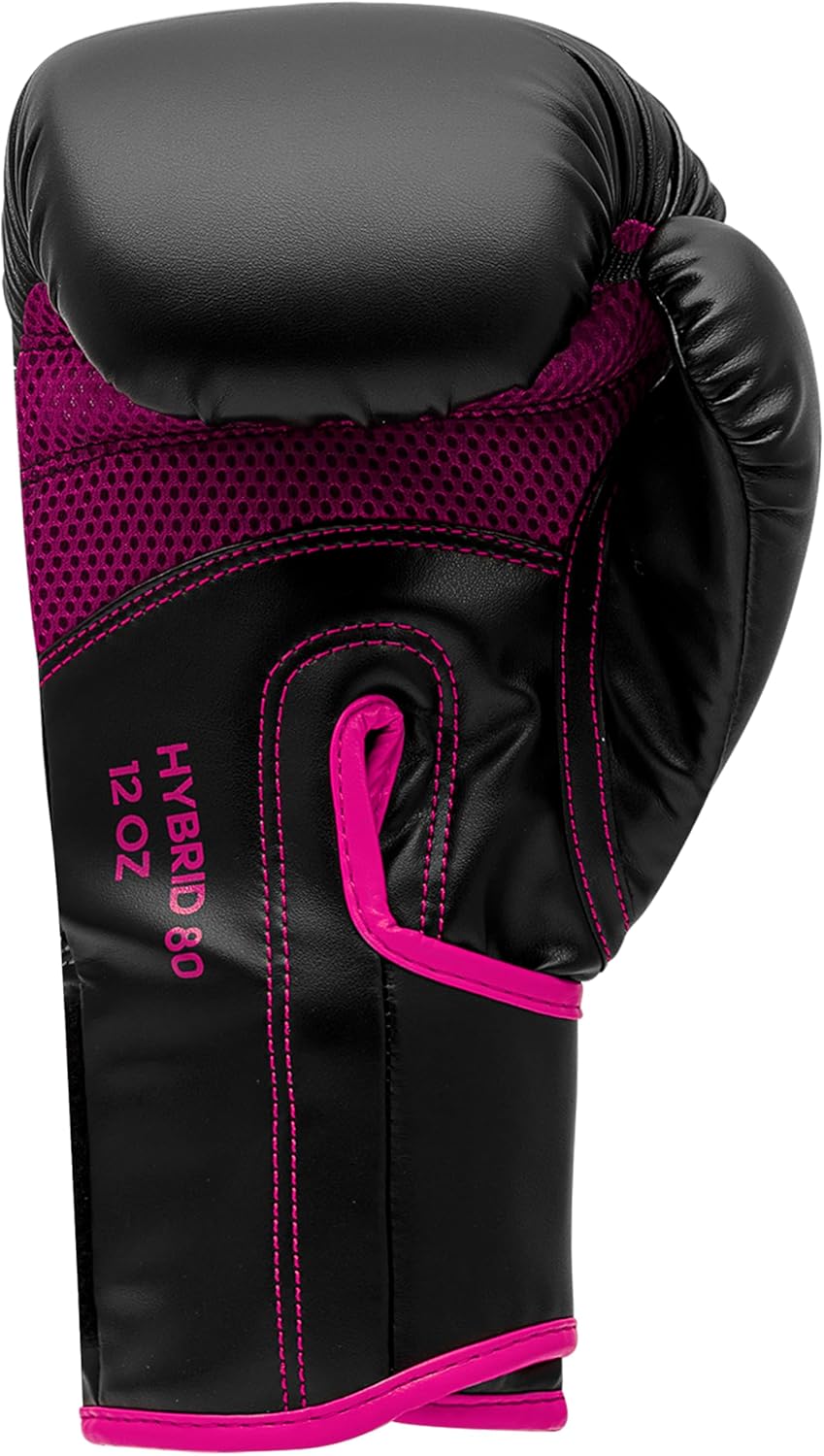Adidas Hybrid 80 Boxing Gloves - Adult Boxing Gloves for Men & Women - Heavy Bag Gloves, Kickboxing Gloves for Women, MMA Sparring Gloves, Punching Bag Gloves for Men