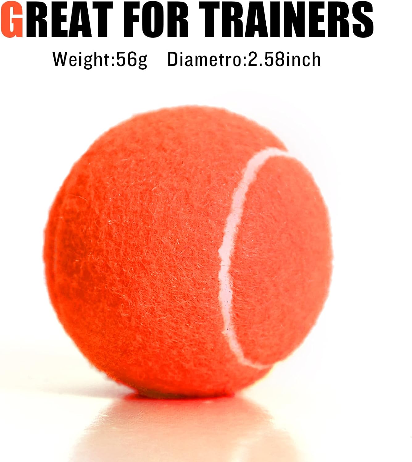 30 Pack Tennis Balls, Training Tennis Balls, Pet Dog Playing Balls, Practice Tennis Balls with Mesh Bag for Transport and Beginner Training