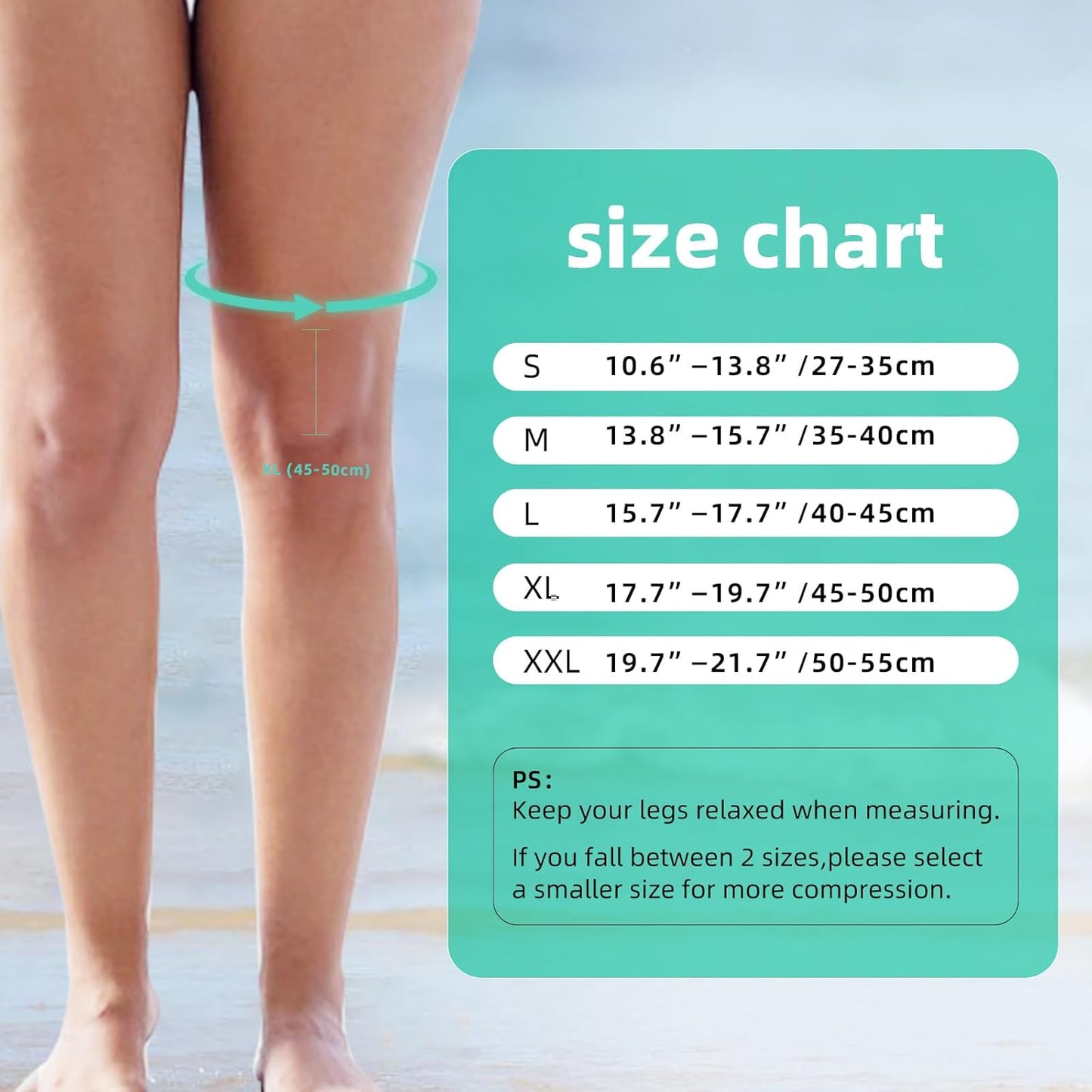 Adjustable Knee Brace for Women,Knee Stabilizer Support for ACL,MCL,Meniscus Wear and Tear Damage,Dual Strap Knee Wrap for Compression and Stability (XX-Large)