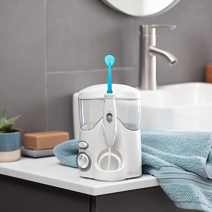 Tongue Scraper Attachment Replacement for Waterpik Water Flosser, Replacement Tips for Waterpik Water Flosser 6 PCS