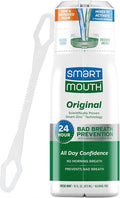 SmartMouth Original Activated Mouthwash & Tongue Cleaner, Bad Breath Support, Mint