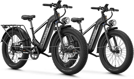 LEONX M2 Pro Electric Bike,1800W Motor Electric Bike for Adults, 26'' x 4.0'' Fat Tire Ebike with 48V 17.5AH Battery, 36MPH 85Miles Long Range Electric Mountain Bike, Up to 110 Nm