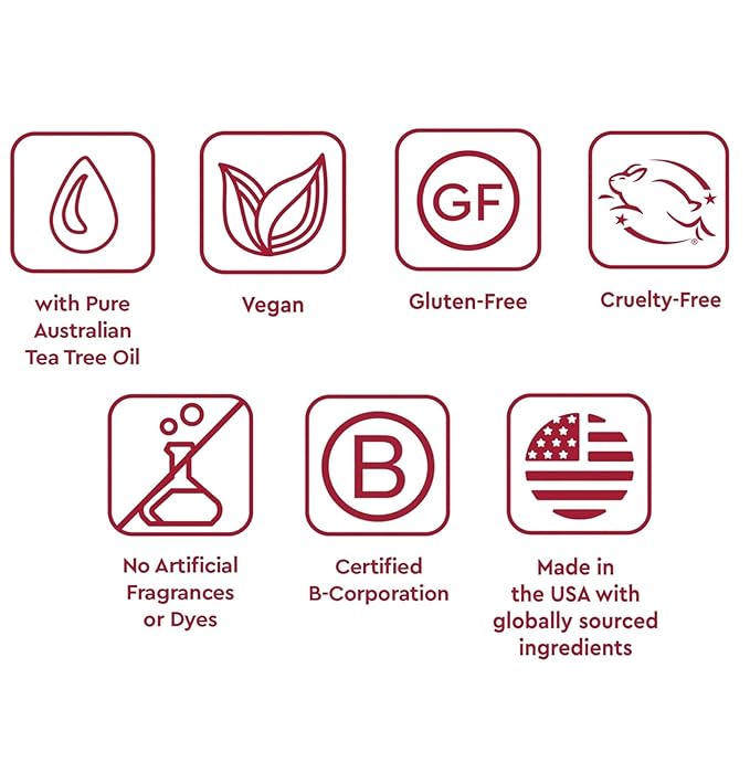 Desert Essence Natural Tea Tree Oil Ultra Care Mouthwash - Mega Mint - 16 Fl Oz - Freshens Breath - Defends Against Sugar Acids - Vitamin C - Soothes Gums - Whitening Floss - Removes Food Debris