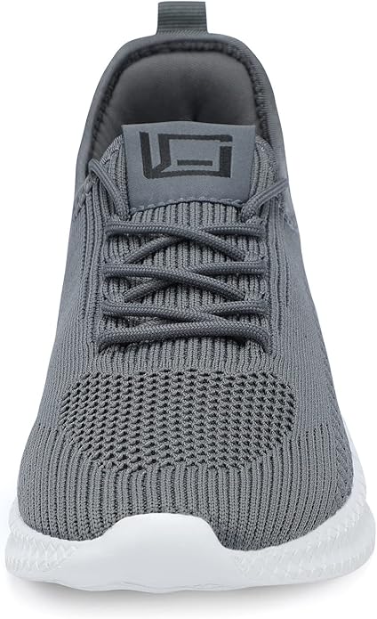 LCGJR Men's Running Shoes Ultra Lightweight Breathable Comfortable Walking Shoes Casual Fashion Sneakers Mesh Workout Shoes