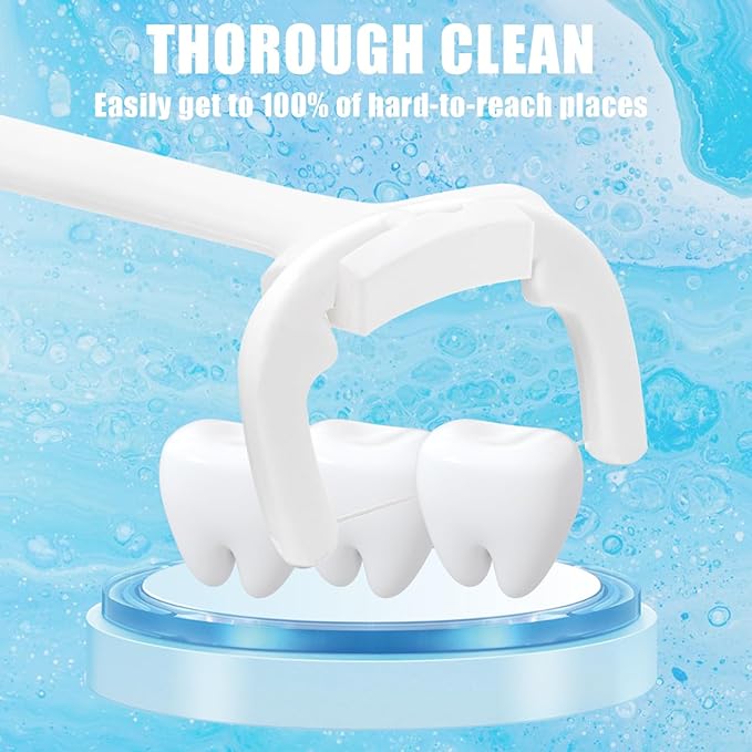 Ultraclean Access Flosser Refill Heads Snap-On Dental Flosser Refill Heads for Proper Oral Care & Hygiene 110PCS