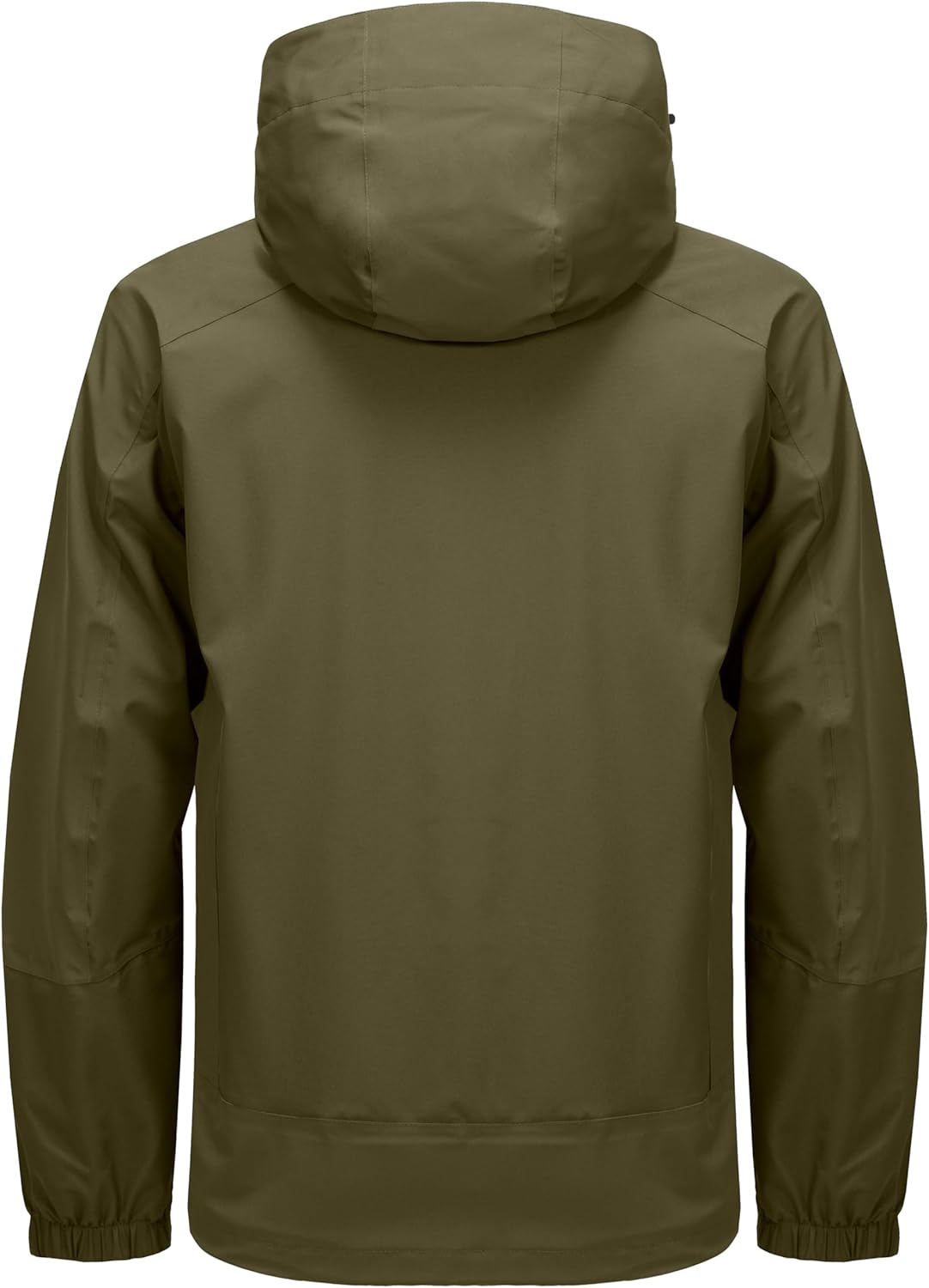 Little Donkey Andy Men's Waterproof Rain Jacket Outdoor Lightweight Hooded Raincoat for Hiking Golf Travel Fishing