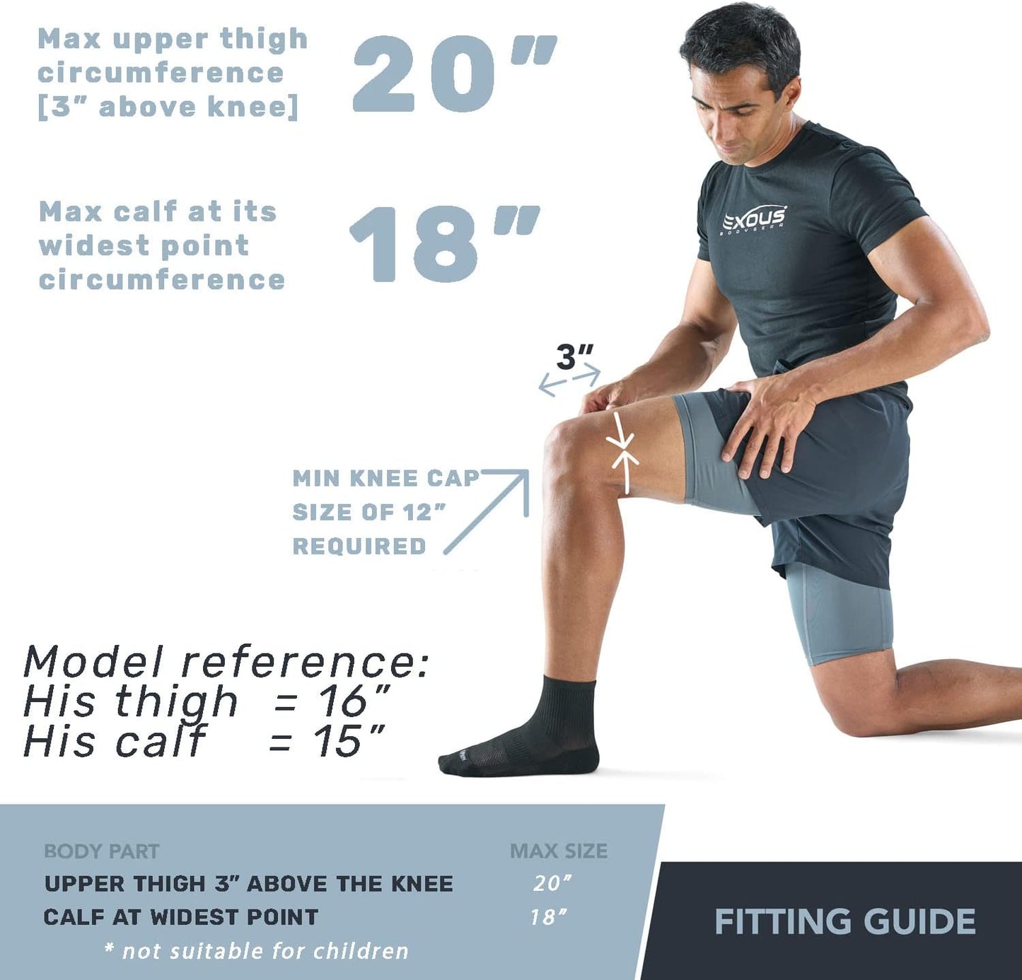 Knee Brace Meniscus Tear Support For Arthritis Acl, Mcl Pain Patented 4-way Adjustable Wraparound Strap Dual Side Stabilizer For Patella Stability Size [medium]