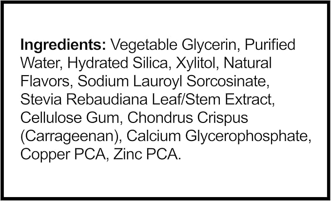 Epic Xylitol Toothpaste for Adults - Fluoride-Free Toothpaste with 25% Xylitol - SLS-Free Formula for Dry Mouth & Fresh Breath - Spearmint, 4.9oz (2-Pack)