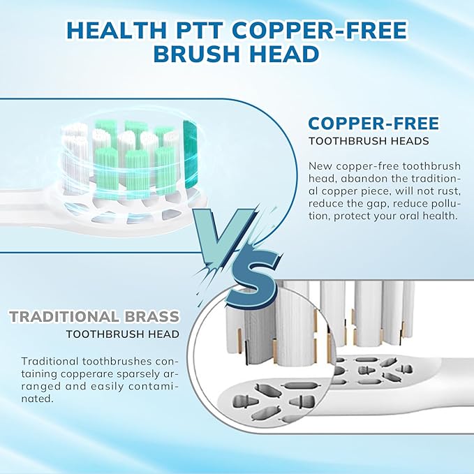 Replacement Toothbrush Heads Compatible with Philips Sonicare：16 Pack Soft Replacement Electric Brush Head for 4100 5100 6100 HX9023/65 W Optimal Control Snap-on System (White)