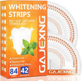 Teeth Whitening Strips, 42 Treatments (84 Strips) White Strips for Sensitive Tooth Whitening Kit, Enamel-Safe, Residue-Free, Non-Slip,Removes Coffee & Wine Stains, Mint