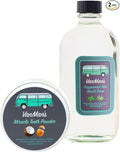 Vanman's - Oral Mouth Care Kit with Powder Toothpaste (2.2 Ounce) and Oral Rinse Mouthwash (8.8 Ounce) - Aloe, Mint Remineralizing Mouthwash and Tooth Powder with Coconut Charcoal, Egg Shell