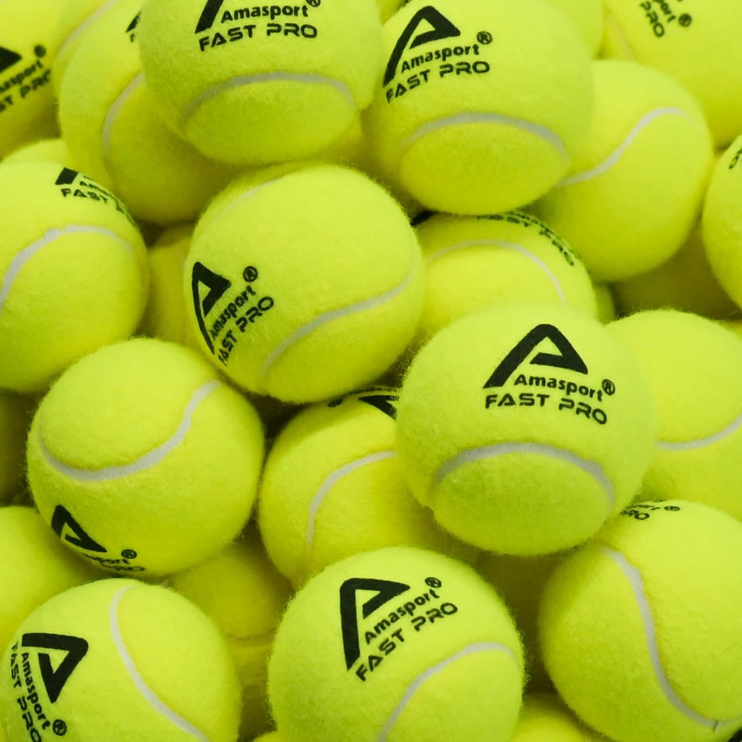 LITIAN Bulk Tennis Balls with Hopper Bag - 60 Pack Bucket High Elasticity Pressureless Practice Tennis Balls, Perfect for Training & Pet Dogs Play