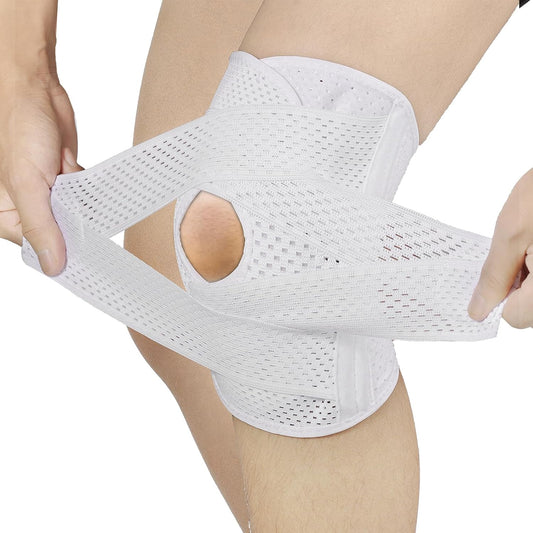 Adjustable Knee Brace for Women,Knee Stabilizer Support for ACL,MCL,Meniscus Wear and Tear Damage,Dual Strap Knee Wrap for Compression and Stability (X-Large)