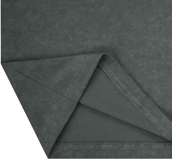 LOGEEYAR Men's Athletic Washed T-Shirts Basic Crew Neck Tees Tops Causal Distressed Cotton T Shirts for Men