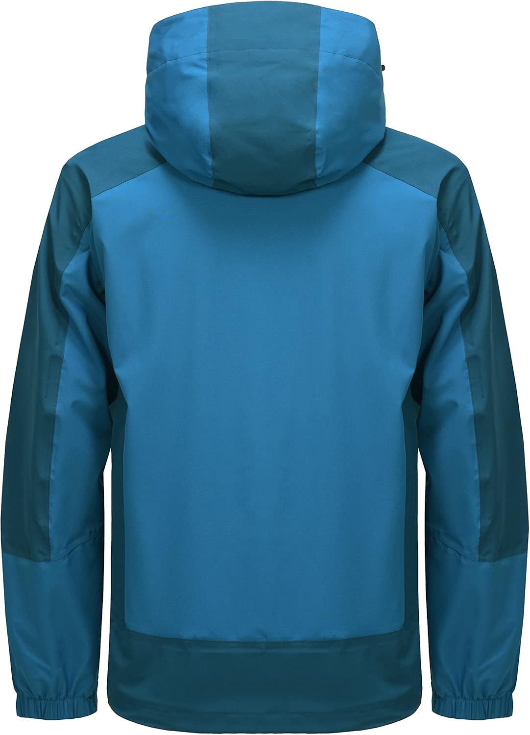 Little Donkey Andy Men's Waterproof Rain Jacket Outdoor Lightweight Hooded Raincoat for Hiking Golf Travel Fishing