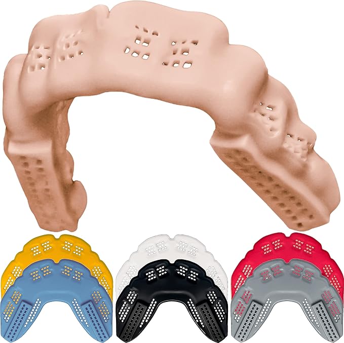 Bulletproof: World’s Thinnest Most Breathable Mouthguard is 3X Stronger! Wrestling Football Basketball MMA Hockey Rugby BJJ Lacrosse Boxing Men Sports Mouth Guard Grinding Teeth Adult Youth Braces