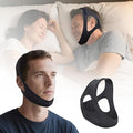 Chin Strap for Sleeping Comfortable Stop Snoring Solution, Snore Stopper Adjustable,Anti Snoring Devices Breathable and Reusable, Anti Snore Chin Strap for CPAP Users,M,Black