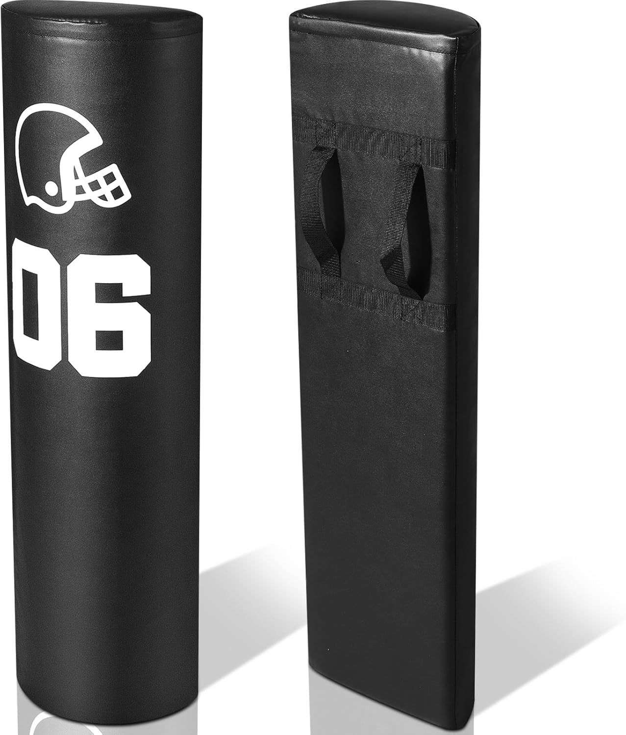 Leyndo 2/4 Pcs Athletic Agility Dummy Step Over Dummy with Heavy Duty Handles Training Dummy Football Equipment for Footwork Drills Sports Training