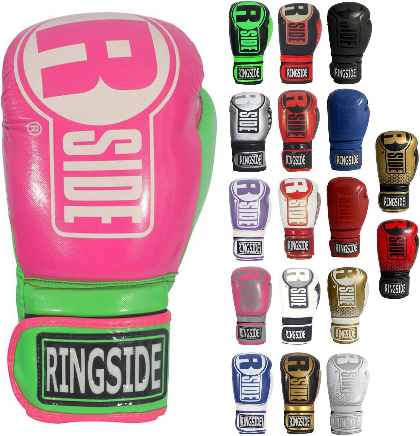 Ringside Apex Bag Gloves, IMF-Tech Boxing Gloves with Secure Wrist Support, Synthetic Boxing Gloves for Men and Women