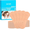 OK TAPE Nose Strips for Breathing and Snoring, 30Pcs Beige, Nasal Strips for Snoring and Running, Performance Boost Snoring Solution, Help Relief Nasal Congestion and Reduce Snoring