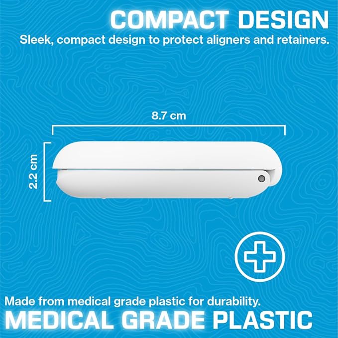 INVISALIGN Aligner and Retainer Case, White