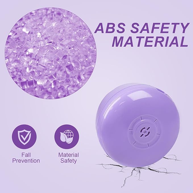 Retainer Cleaner Case,Double Layer No-Leak Denture Cup for Soaking Dentures, Denture Bath for Aligner,Retainers,Mouth Guard,Night Guard Solid Color (Purple)