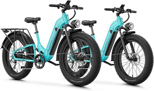 M1 Pro Electric Bike, 1800W Peak Motor Electric Bike for Adults, 48V 17.5Ah, 26'' x 4.0'' Fat Tire Electric Mountain Bike, Ebike with 85 Miles, 36MPH, 7 Speed 110Nm and Dual Suspension