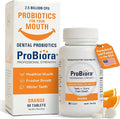 ProBiora Professional Strength Oral Probiotics for Teeth and Gums | Dental Probiotic for Oral Health | Bad Breath Treatment for Adults | Tooth Whitening | ProBiora3 Probiotic Blend | 90 Orange Tablets