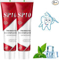 SP10 Probiotic Whitening Toothpaste Advanced Oral Care, SP 10 Teeth Whitening Paste Fresh Breath, Deep Cleaning, Stain Removal– Natural Formula (2 Pack)