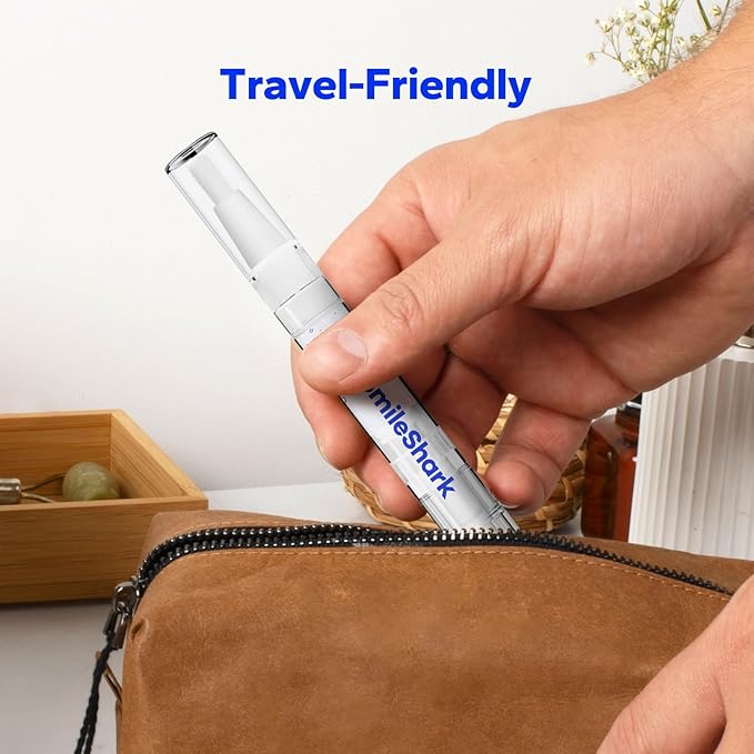 Premium Teeth Whitening Pens (4 Count), Sensitive-Free Whitening Gel, Professional-Strength Formula, On-The-Go Tooth Gel for Adults
