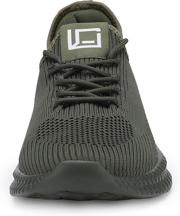 LCGJR Men's Running Shoes Ultra Lightweight Breathable Comfortable Walking Shoes Casual Fashion Sneakers Mesh Workout Shoes